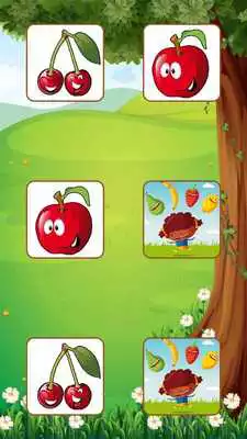 Play Fruits And Vegetables Matching