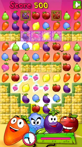 Play Fruits: Connect Tiles as an online game Fruits: Connect Tiles with UptoPlay