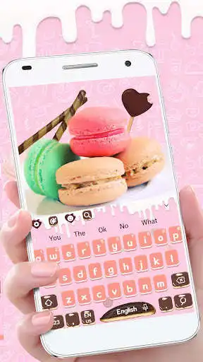 Play Fruity Macaroon Keyboard Theme as an online game Fruity Macaroon Keyboard Theme with UptoPlay