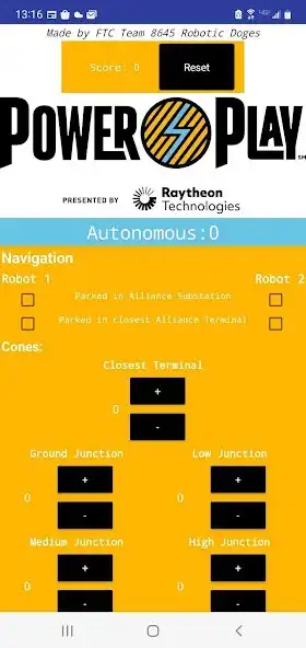 Play FTC Power Play Scorer as an online game FTC Power Play Scorer with UptoPlay