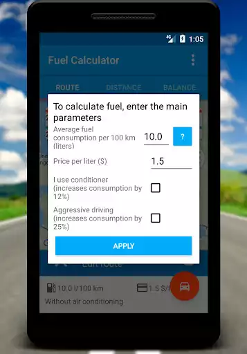 Play FUEL Calculator as an online game FUEL Calculator with UptoPlay