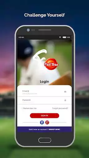 Play FullToss: Free Cricket Quiz Game app  and enjoy FullToss: Free Cricket Quiz Game app with UptoPlay