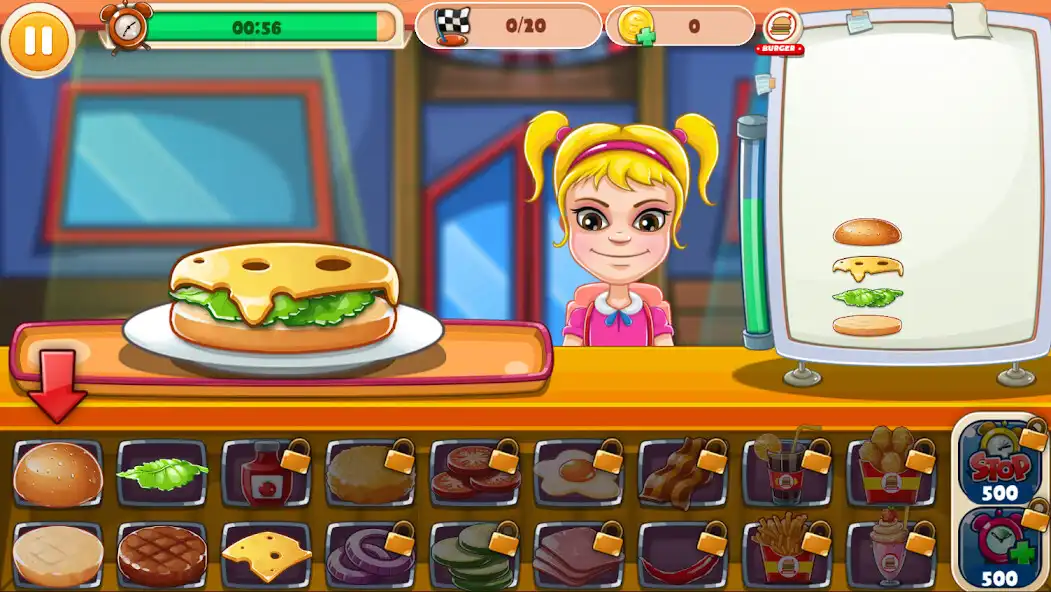 Play Fun Burger Chef  and enjoy Fun Burger Chef with UptoPlay