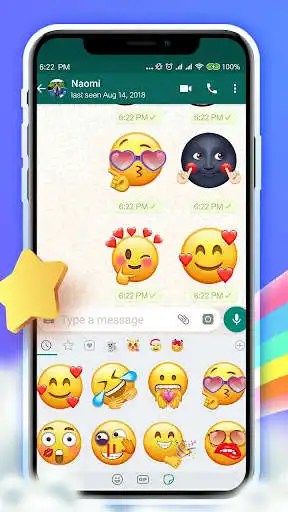 Play Funky Cool Emoji Stickers  and enjoy Funky Cool Emoji Stickers with UptoPlay