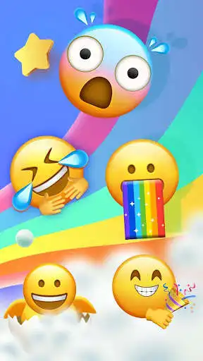 Play Funky Cool Emoji Stickers as an online game Funky Cool Emoji Stickers with UptoPlay