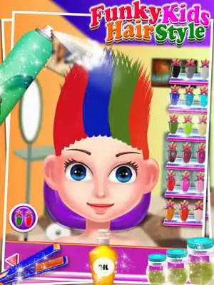 Play Funky Kids Hair Style - Salon