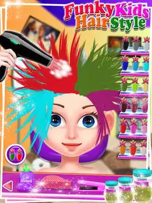 Play Funky Kids Hair Style - Salon