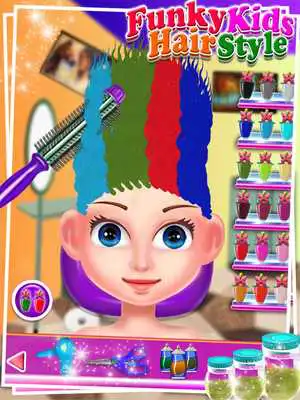 Play Funky Kids Hair Style - Salon