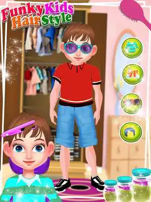 Play Funky Kids Hair Style - Salon