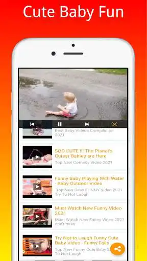 Play Funny Baby Videos as an online game Funny Baby Videos with UptoPlay