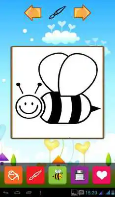 Play Funny Bee Coloring Games