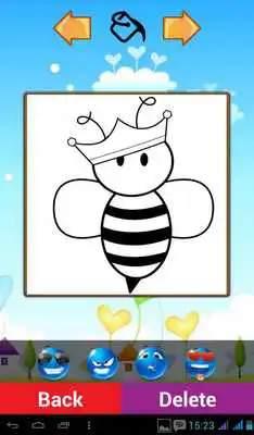 Play Funny Bee Coloring Games