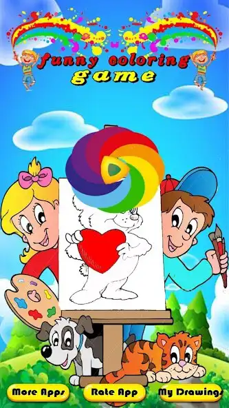 Play funny coloring book for kids  and enjoy funny coloring book for kids with UptoPlay