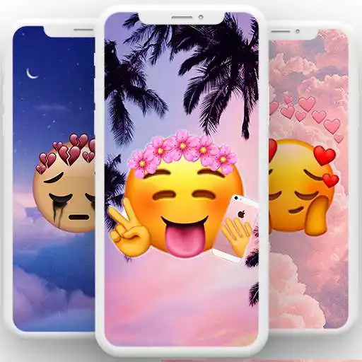 Play Funny Emoji Wallpapers - Smiley Face APK