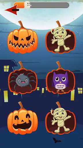 Play Funny Ghosts! Cool Halloween - games for toddlers as an online game Funny Ghosts! Cool Halloween - games for toddlers with UptoPlay