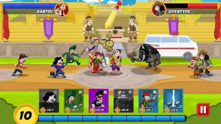 Play Funny Heroes : Battle of Clans