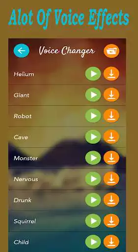 Play Funny Voice Changer  and enjoy Funny Voice Changer with UptoPlay