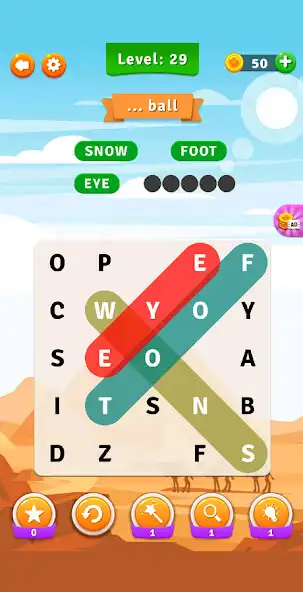 Play Fun Word Search - Puzzle Word as an online game Fun Word Search - Puzzle Word with UptoPlay