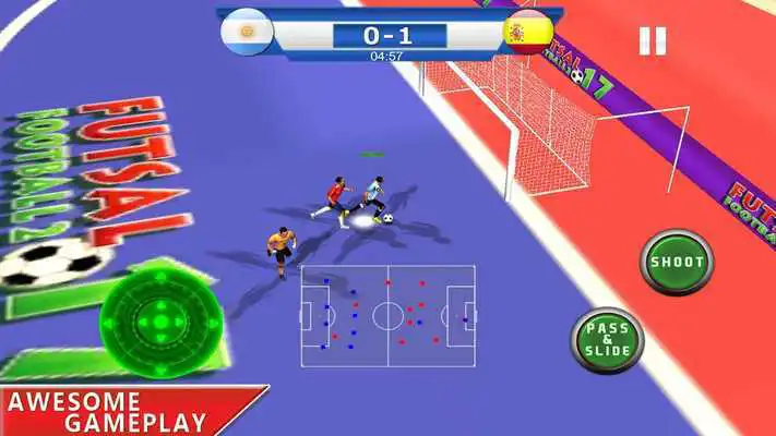 Play Futsal football 2018 - Soccer and foot ball game