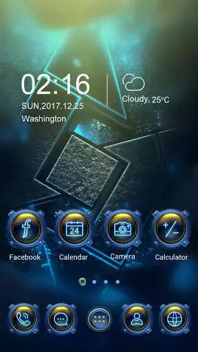 Play Future Go Launcher Theme