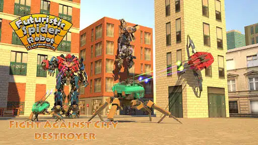 Play Futuristic Spider Robot Transformation Games Free as an online game Futuristic Spider Robot Transformation Games Free with UptoPlay