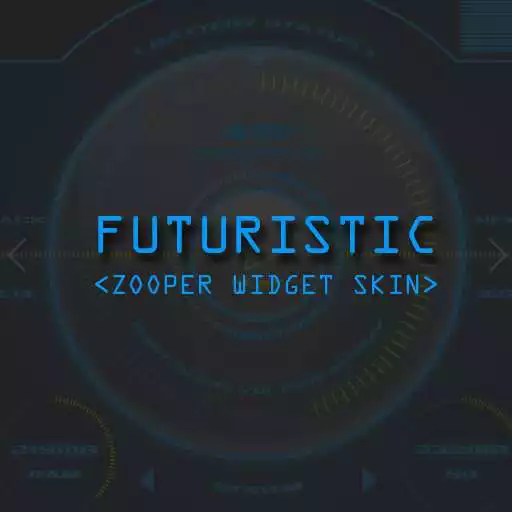 Free play online Futuristic Zooper Widget Skin  APK