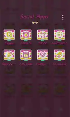 Play Fuzzy GO Launcher Theme