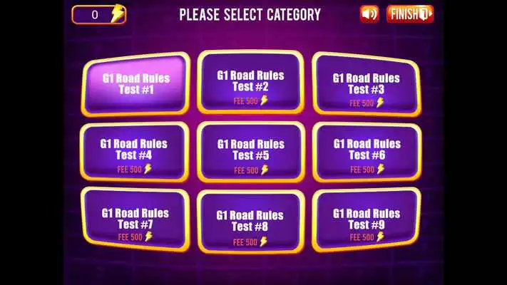 Play G1 Road Rules Quiz