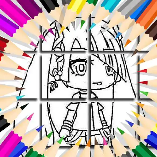 Play Gacha Coloring Book APK