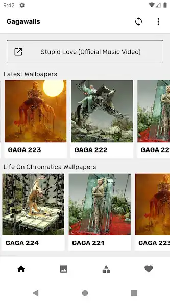 Play Gagawalls - Lady Gaga Wallpapers as an online game Gagawalls - Lady Gaga Wallpapers with UptoPlay