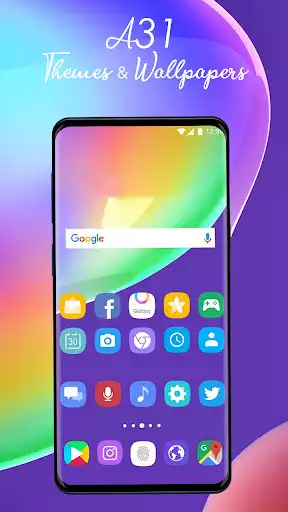 Play Galaxy A31 Theme Launcher App as an online game Galaxy A31 Theme Launcher App with UptoPlay