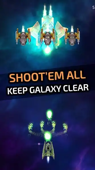 Play Galaxy Keeper: Space Shooter as an online game Galaxy Keeper: Space Shooter with UptoPlay