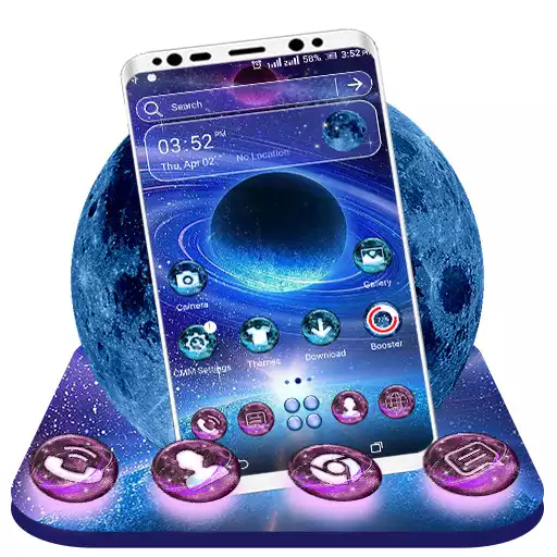 Free play online Galaxy Launcher Theme  APK