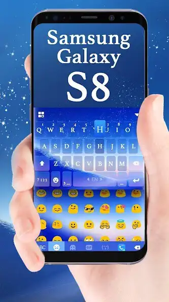 Play Galaxy S8 Edge Keyboard as an online game Galaxy S8 Edge Keyboard with UptoPlay