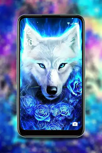 Play Galaxy Wolf Wallpapers HD as an online game Galaxy Wolf Wallpapers HD with UptoPlay