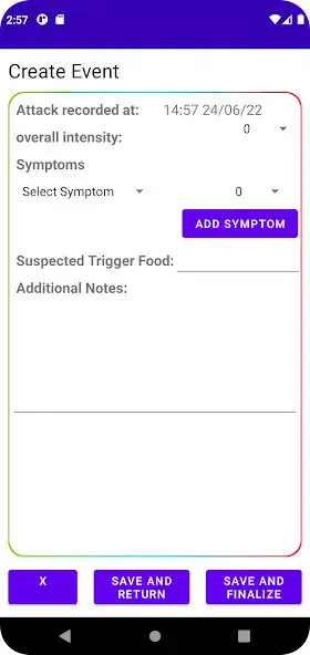 Play GallBladder Diary and Tracker as an online game GallBladder Diary and Tracker with UptoPlay