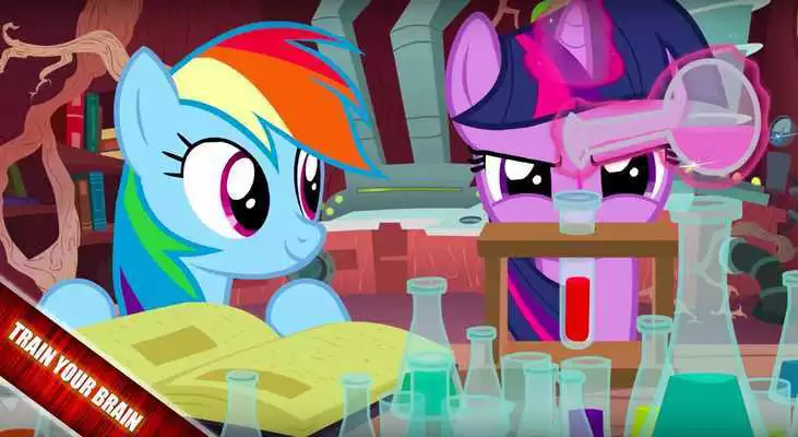 Play Game My Little Pony Brain Puzzle