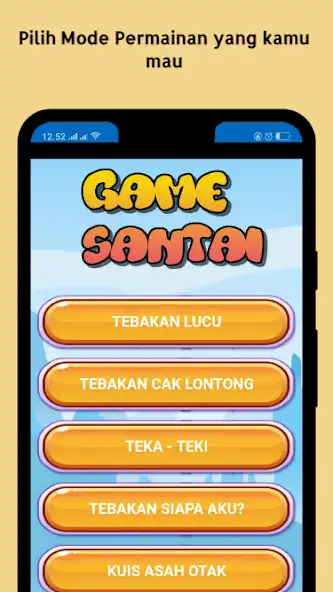 Play Game Santai - Temen Saat Gabut as an online game Game Santai - Temen Saat Gabut with UptoPlay