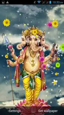 Play Ganapathi Live Wallpaper