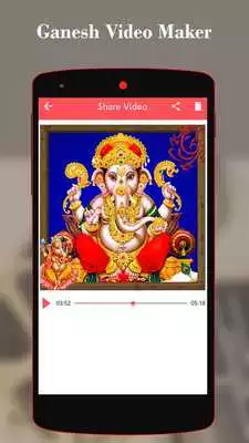 Play Ganesh Video Maker With song