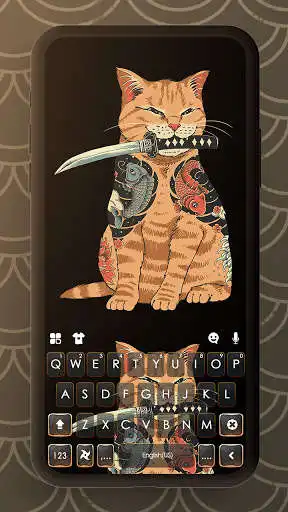 Play Gangsta Tattoo Cat Keyboard Background  and enjoy Gangsta Tattoo Cat Keyboard Background with UptoPlay