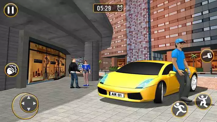 Play Gangster Driving: City Car Simulator Game