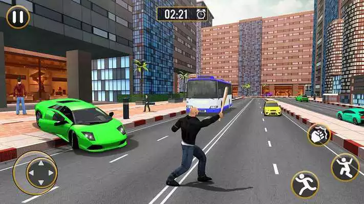 Play Gangster Driving: City Car Simulator Game