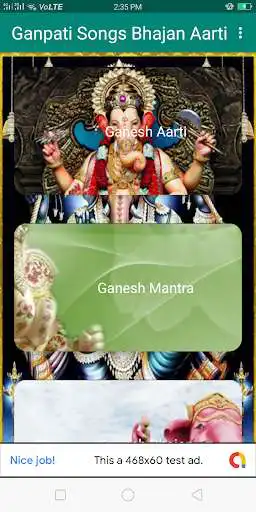 Play Ganpati Songs Bhajan Aarti as an online game Ganpati Songs Bhajan Aarti with UptoPlay