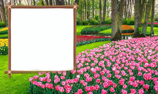 Play Garden Photo Frame as an online game Garden Photo Frame with UptoPlay