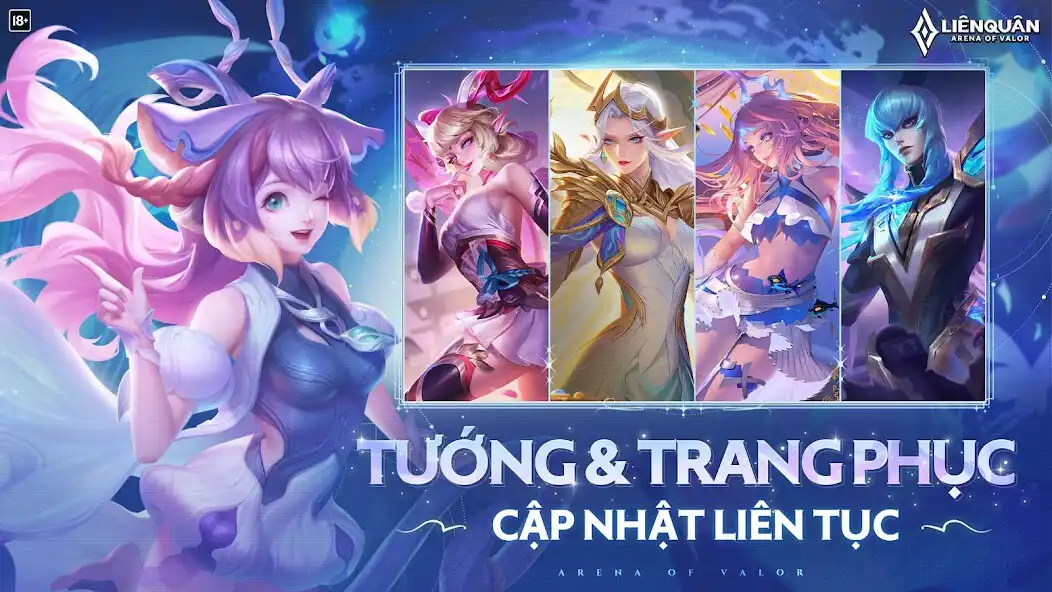 Play Garena Liên Quân Mobile as an online game Garena Liên Quân Mobile with UptoPlay