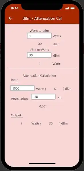 Play GatesAir RF Calculator as an online game GatesAir RF Calculator with UptoPlay