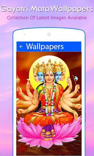 Play Gayatri Mata Wallpaper HD as an online game Gayatri Mata Wallpaper HD with UptoPlay