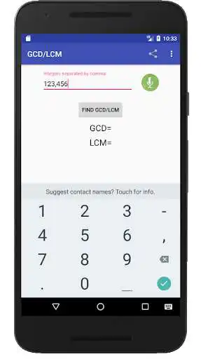 Play GCD LCM calculator (n numbers)  and enjoy GCD LCM calculator (n numbers) with UptoPlay