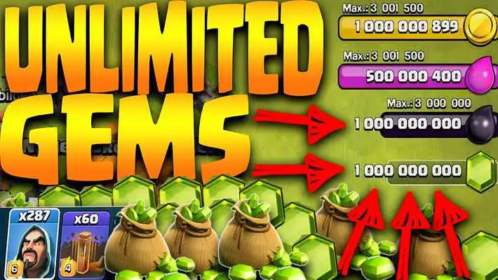 Play Gems Gold Elixir For Clash OF Clans Simulator